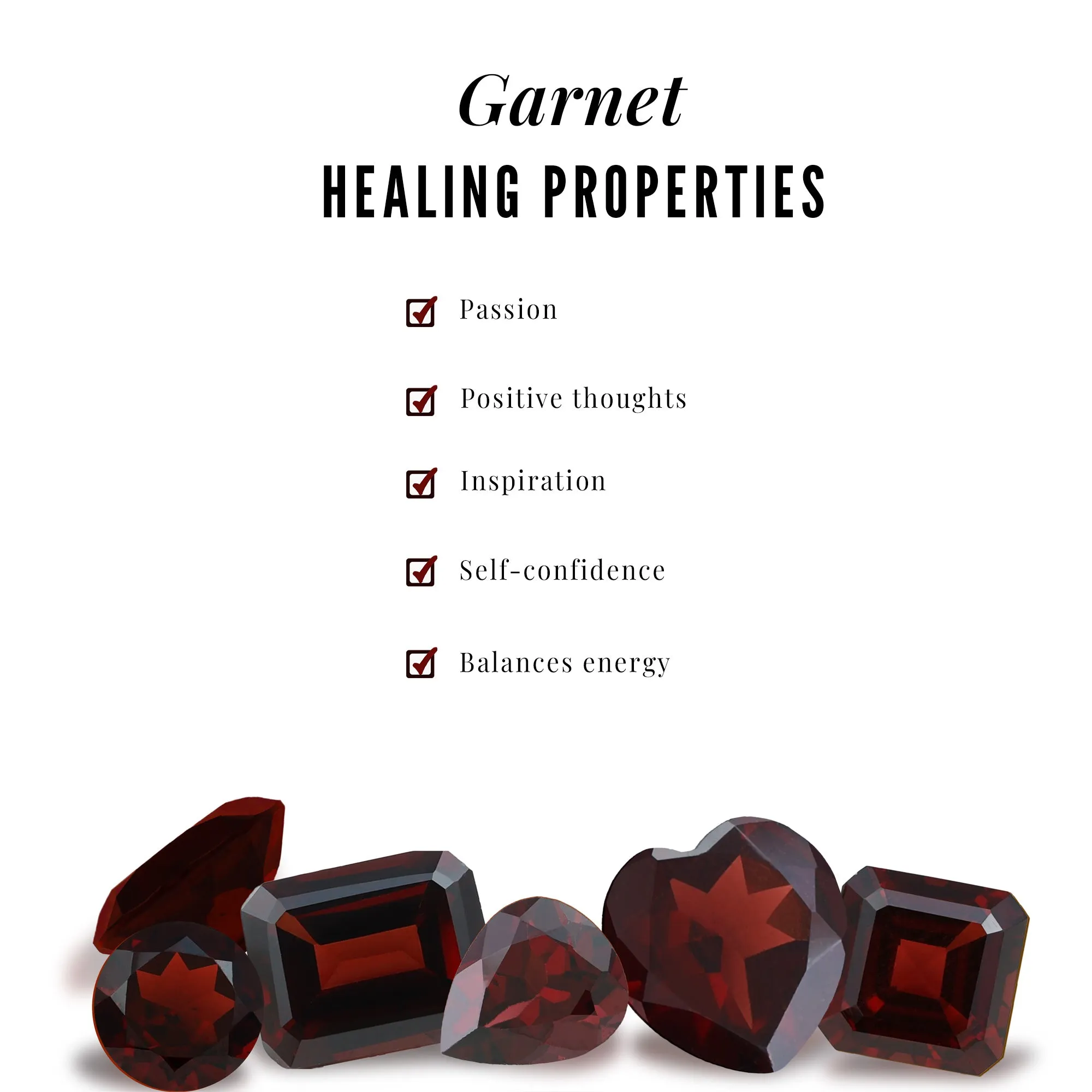 1.25 CT Garnet and Diamond Heart Drop Pendant