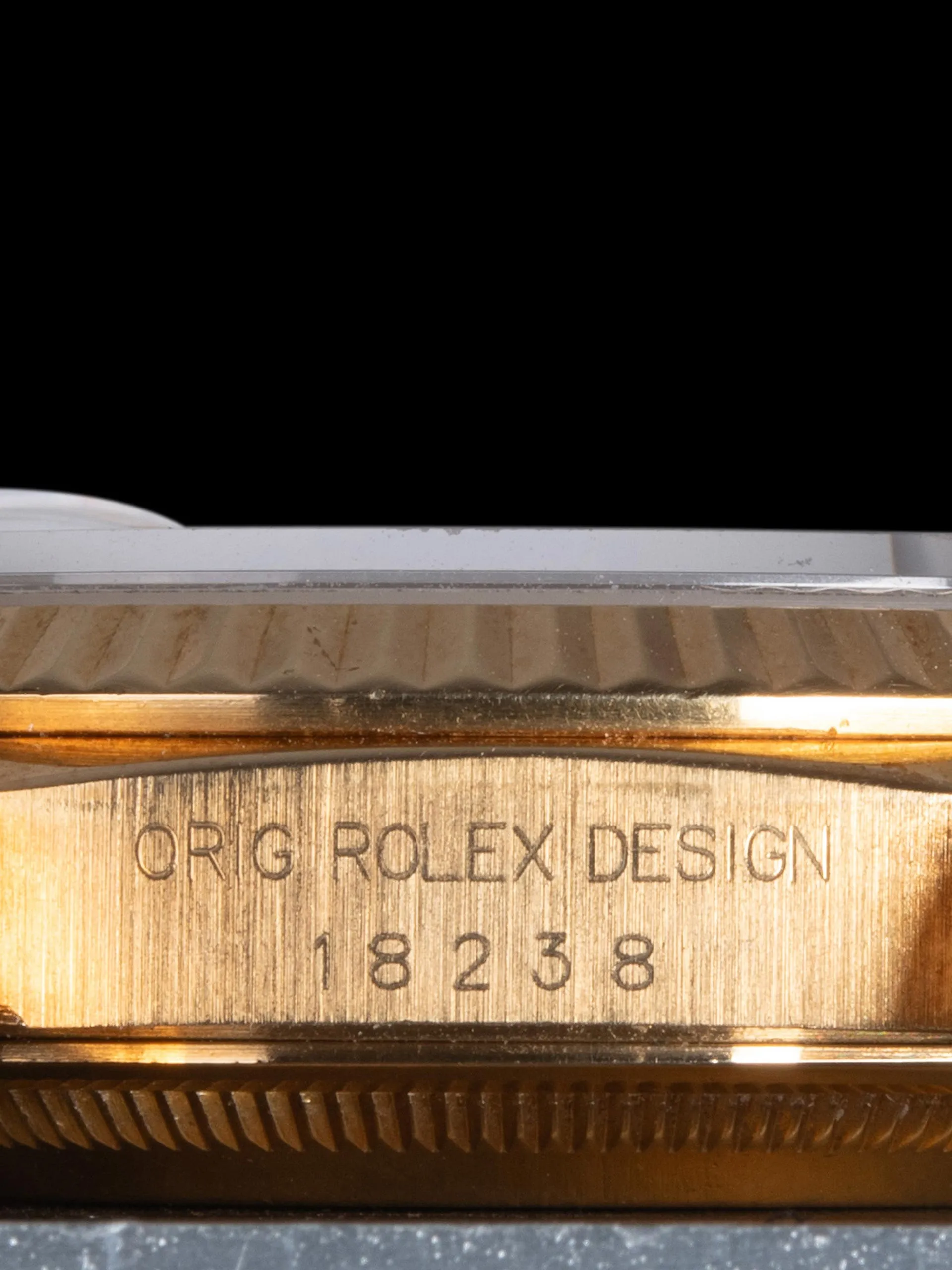 1994 Rolex Day-Date 18K YG (Ref. 18238) Champagne Diamond Dial