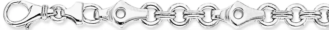 7.9mm Figarolo Link Bracelet