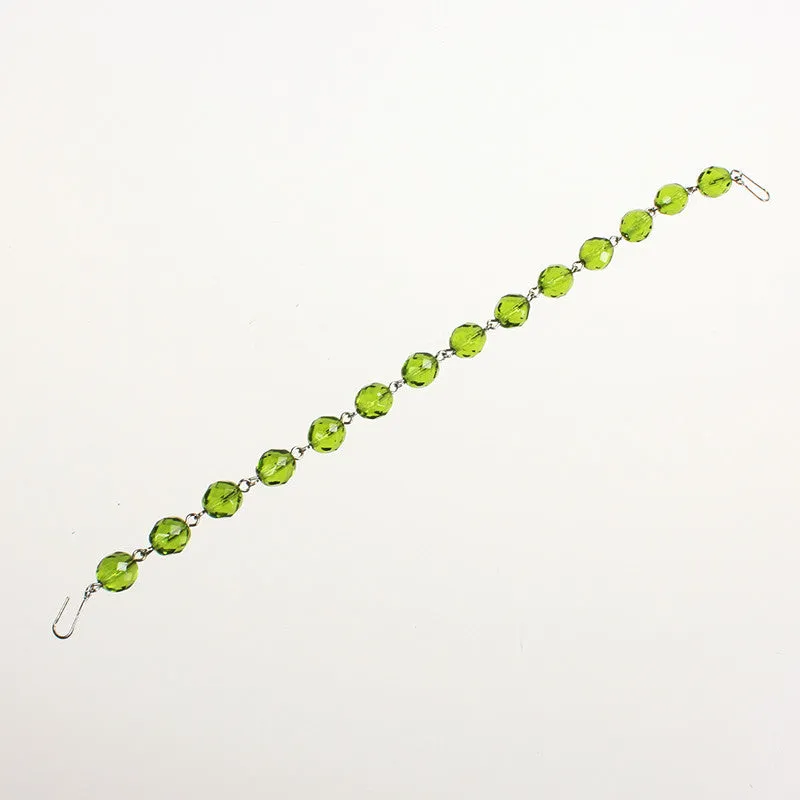 7" 8mm Bead Linkage, Peridot