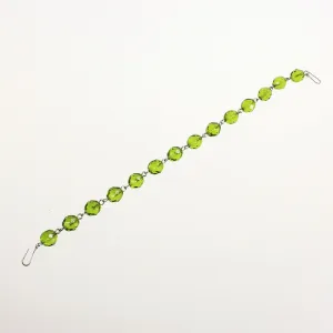 7" 8mm Bead Linkage, Peridot