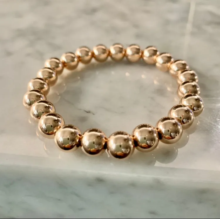 8mm Beaded Bracelet