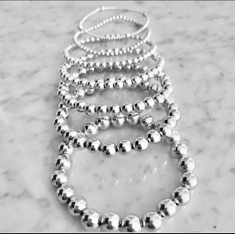 8mm Beaded Bracelet