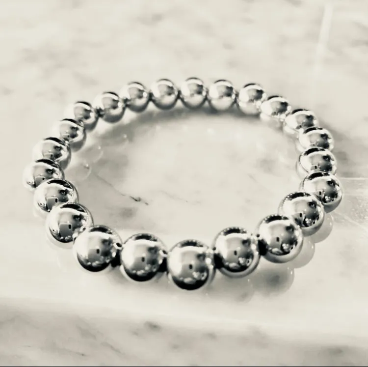 8mm Beaded Bracelet