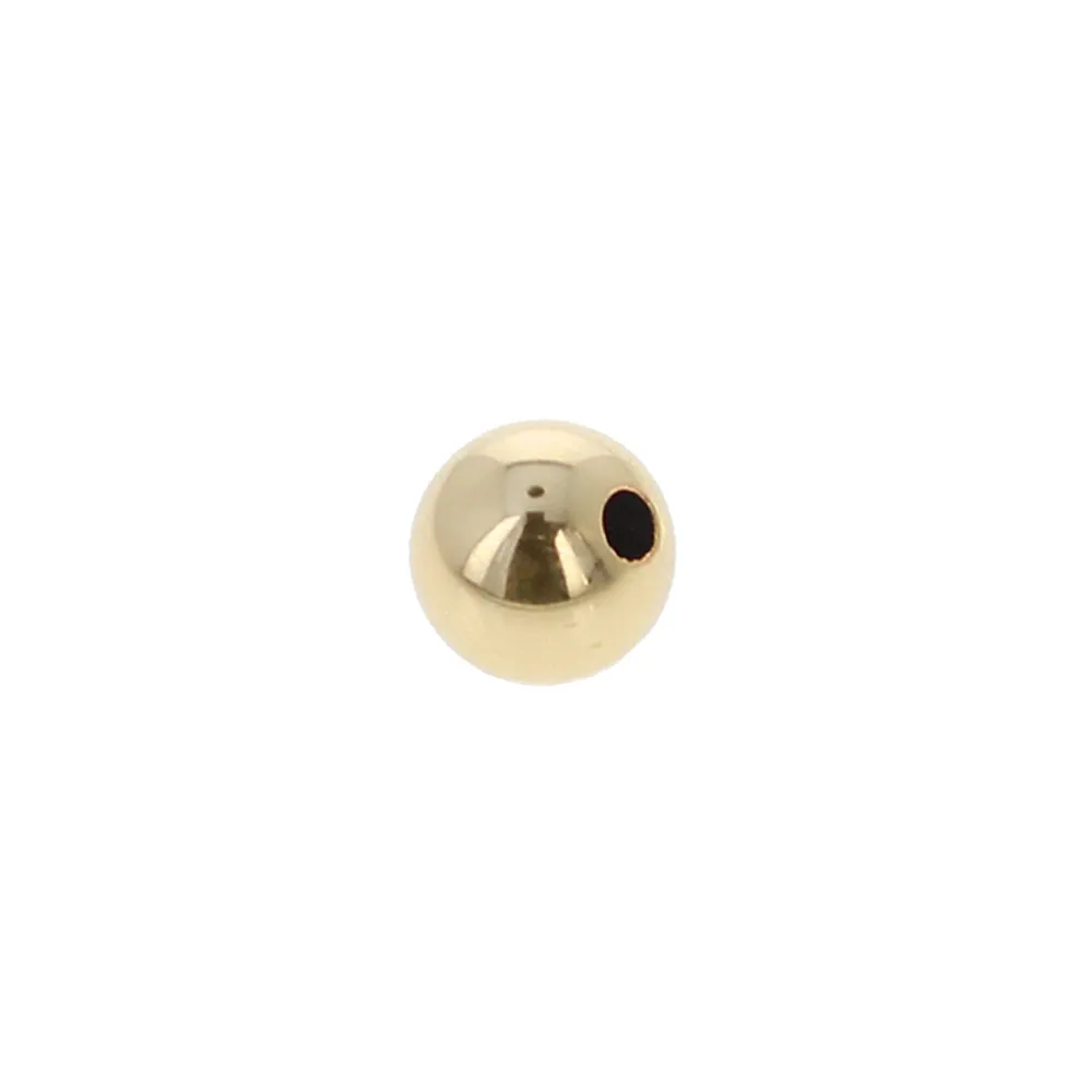 8mm Gold Filled Seamless Beads