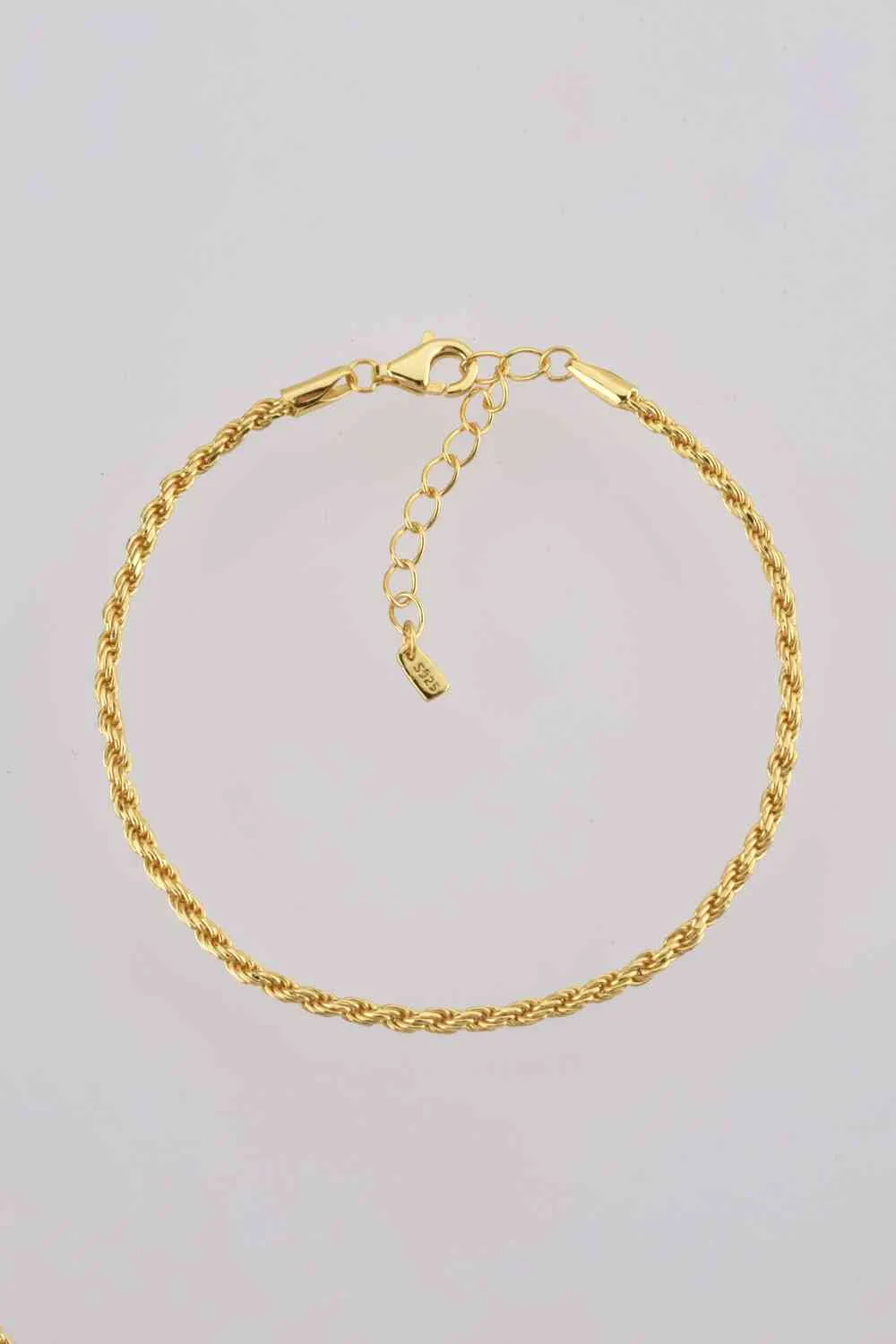 925 Sterling Silver Twisted Bracelet