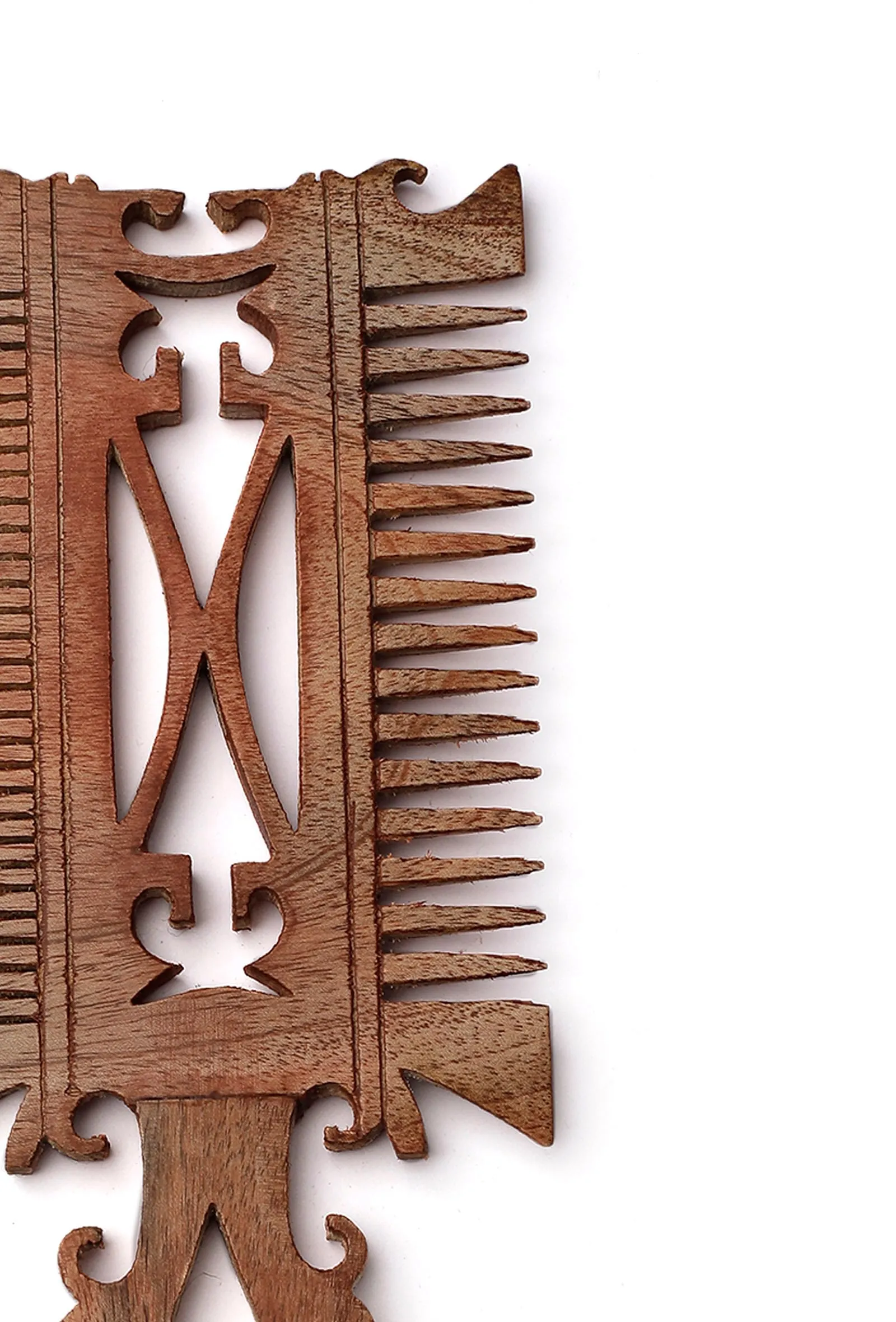 Akaira Double Sided Wide Tooth Sheesham Hair Comb