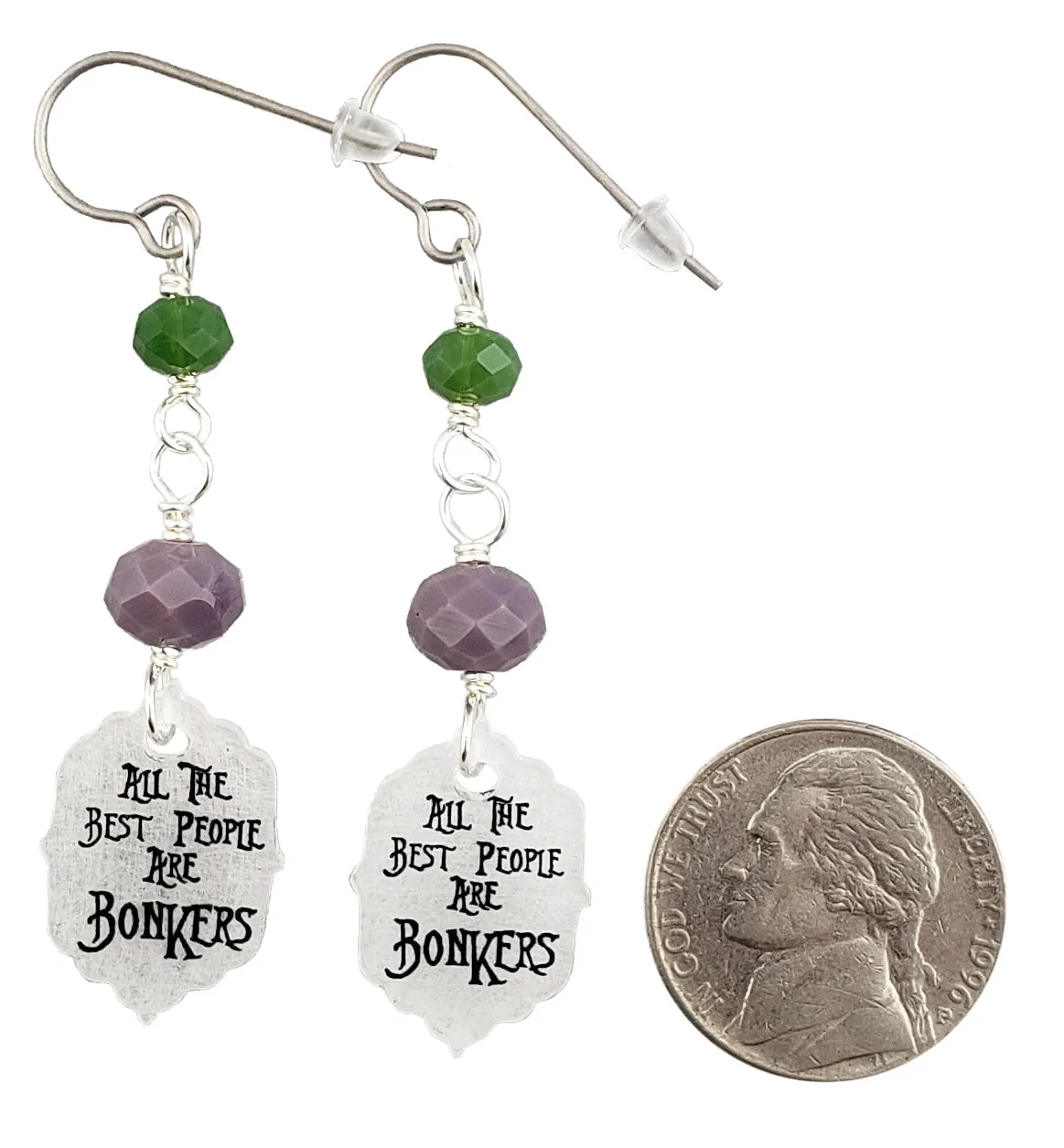 All The Best People Are Bonkers, Earrings