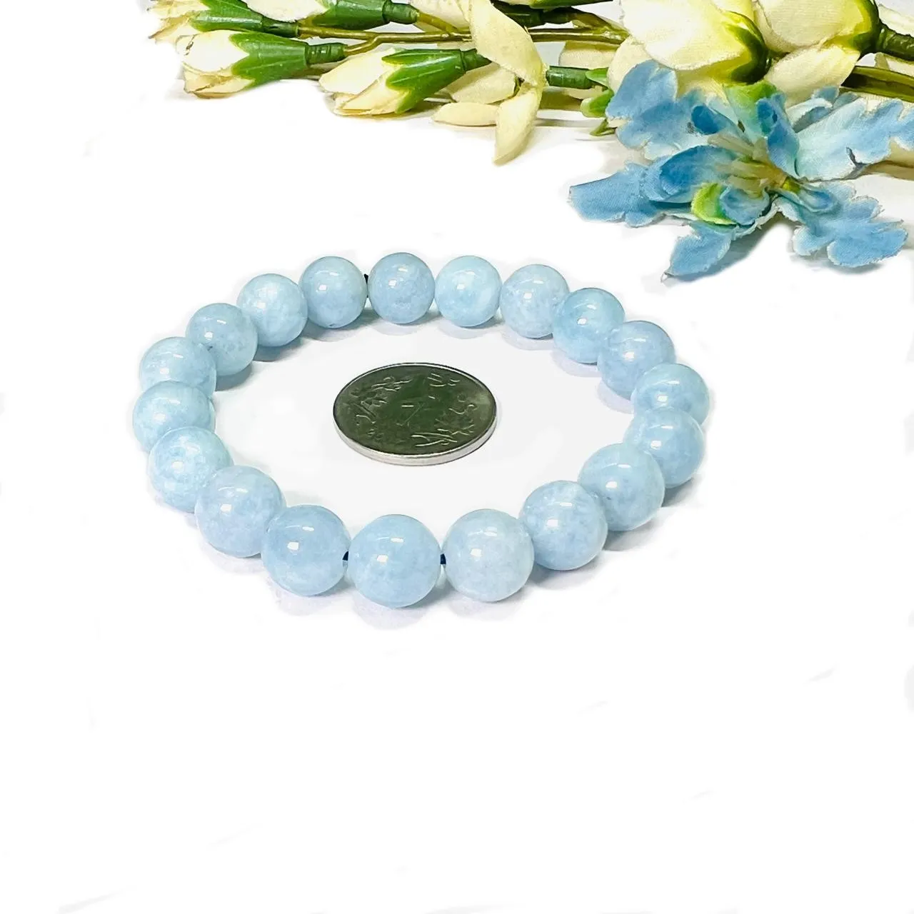 Aquamarine Bracelet (Clairvoyance & Emotional Healing)