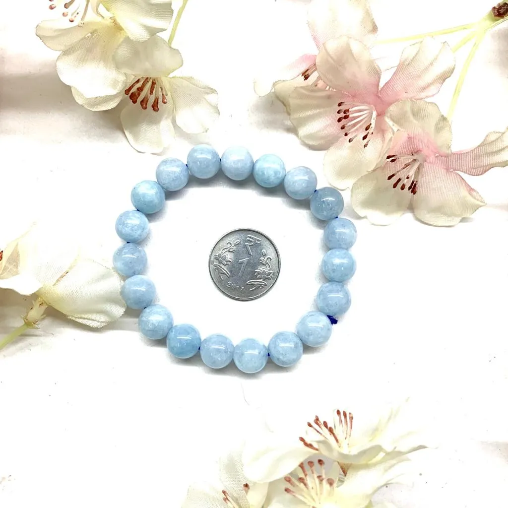Aquamarine Bracelet (Clairvoyance & Emotional Healing)