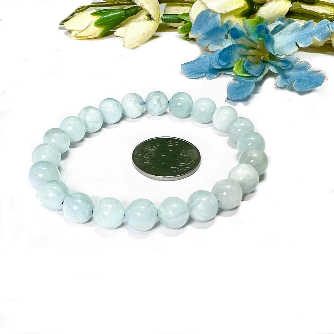 Aquamarine Bracelet (Clairvoyance & Emotional Healing)