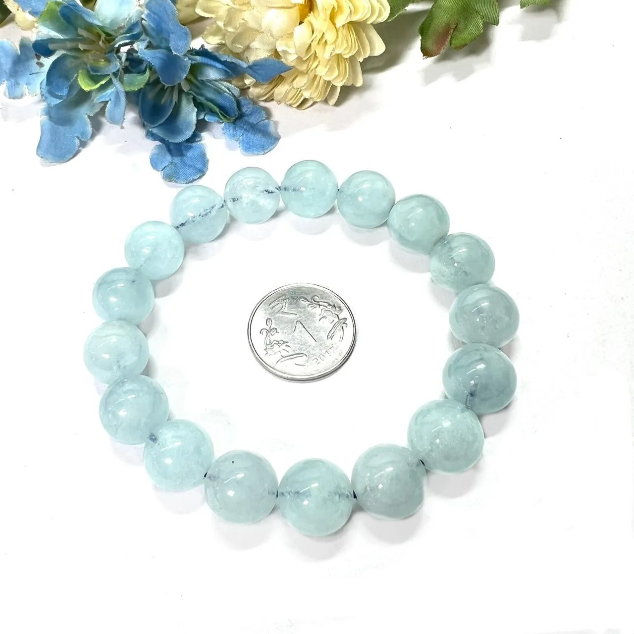 Aquamarine Bracelet (Clairvoyance & Emotional Healing)