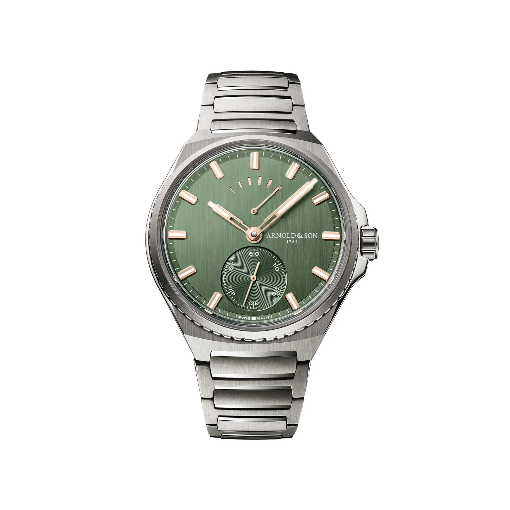 Arnold & Son Longitude Titanium Fern Green Watch