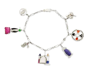 Art Deco Charm Bracelet