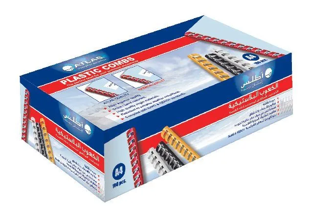 Atlas A4 Binding Comb Red 20mm