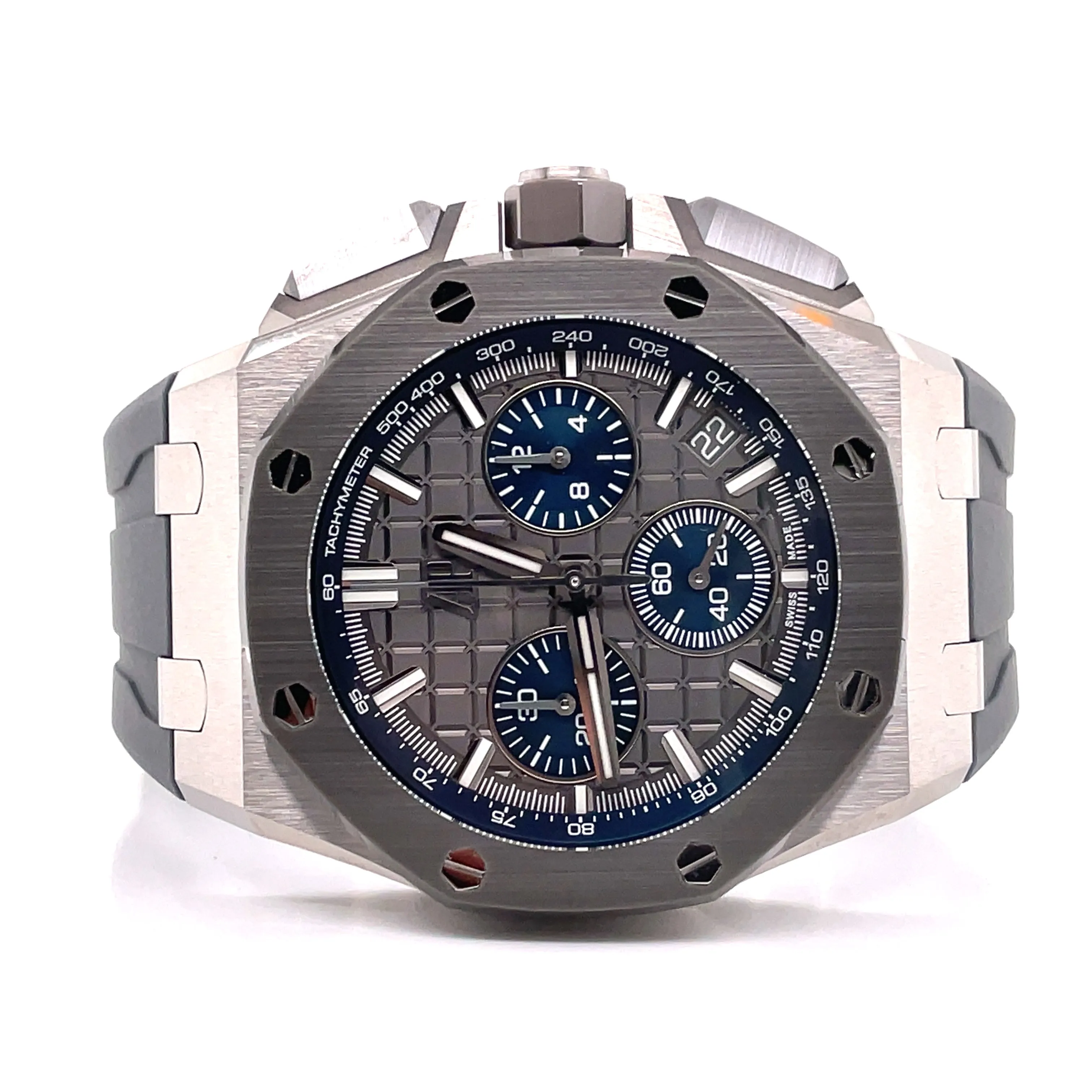 Audemars Piguet Royal Oak Offshore 43mm Titanium Ceramic Flyback Chrono 26420IO.OO.A009CA.01 Unworn Box And Papers