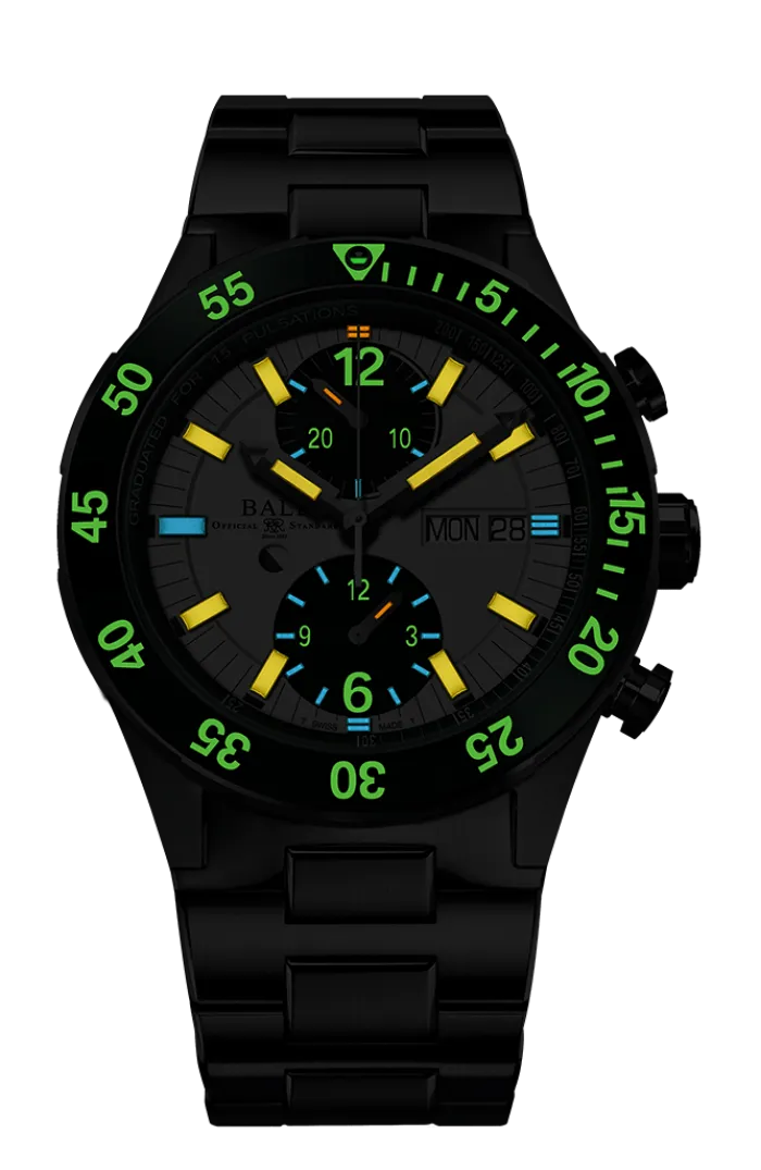 Ball Roadmaster Rescue Chronograph ( 41 mm ) - DC3030C-S2-WH