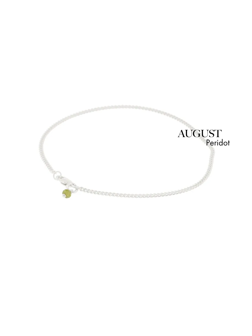 Birthstone August - Peridot | 925 Sterling Silver
