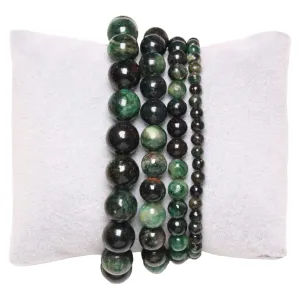 Bracelet mica vert A 