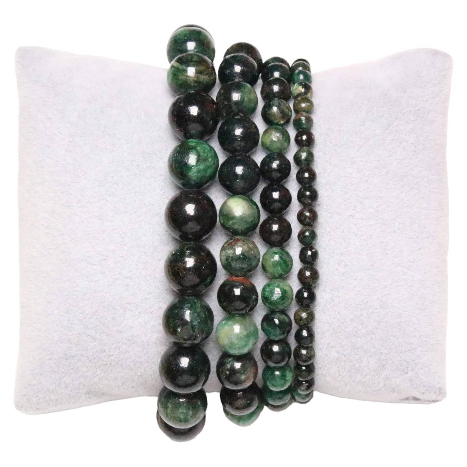 Bracelet mica vert A 