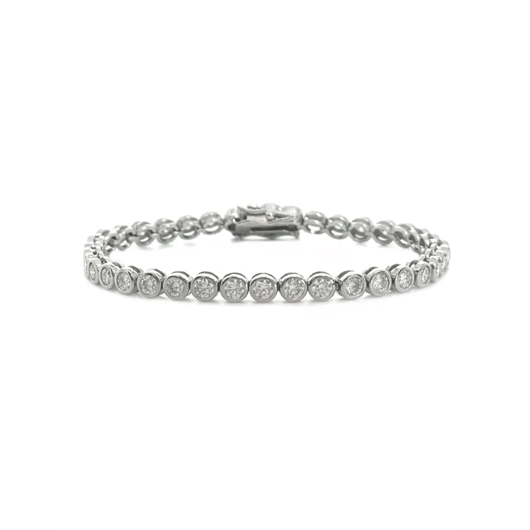 Bubble Tennis Moissanite Bracelet