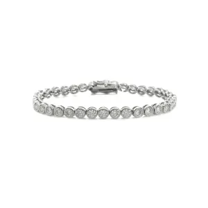 Bubble Tennis Moissanite Bracelet
