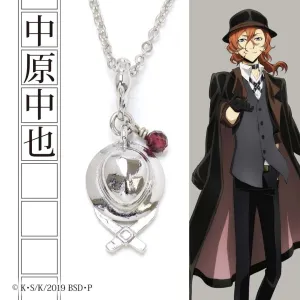 Bungo Stray Dogs Chuya Nakahara Motif Necklace Pendant Japan