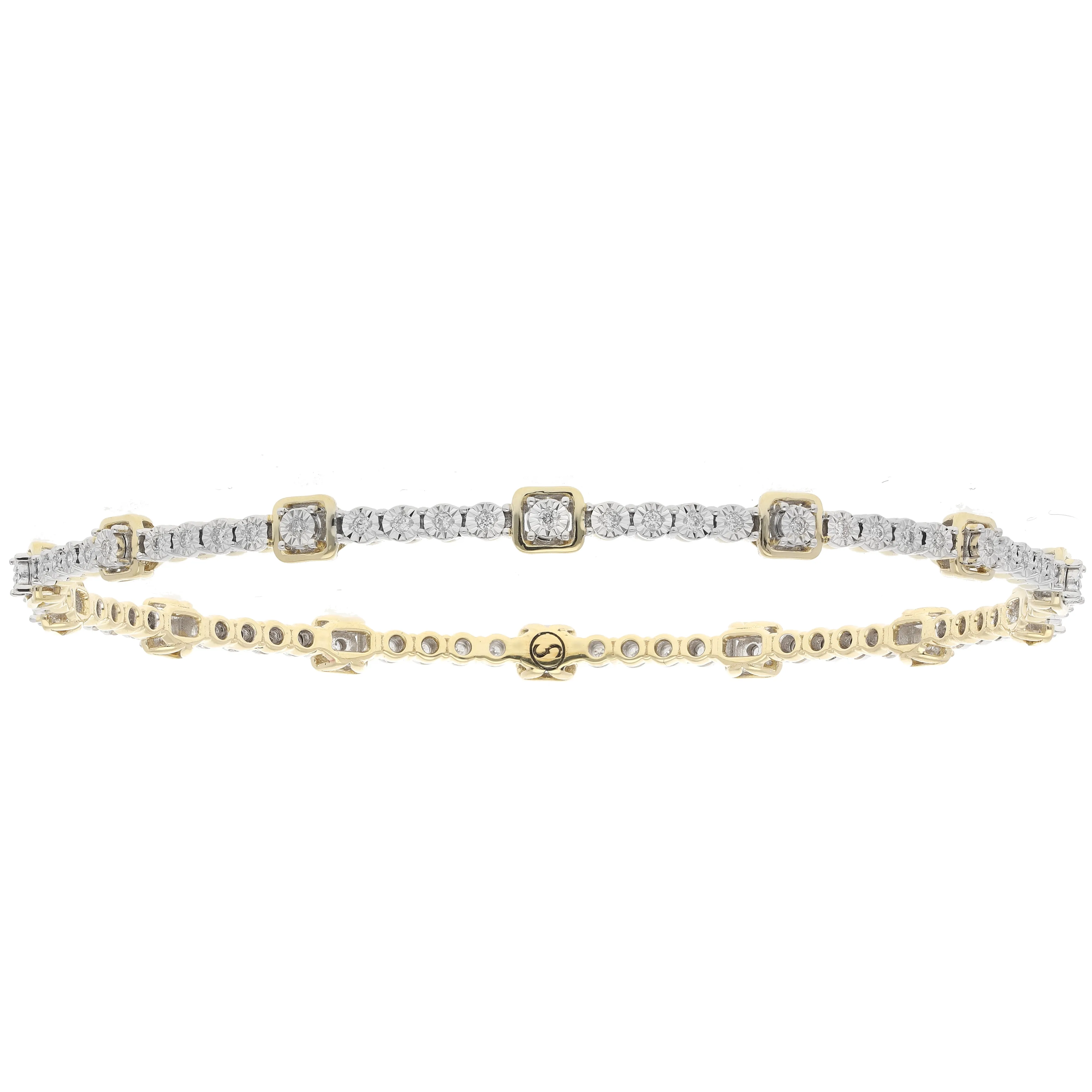 Caree Diamond Bangle