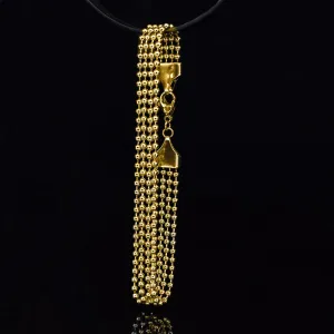 Chain Bracelet in Gold Steel
