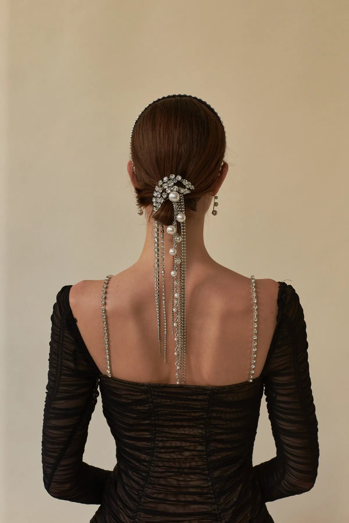 Chain Chain Pearl Comb