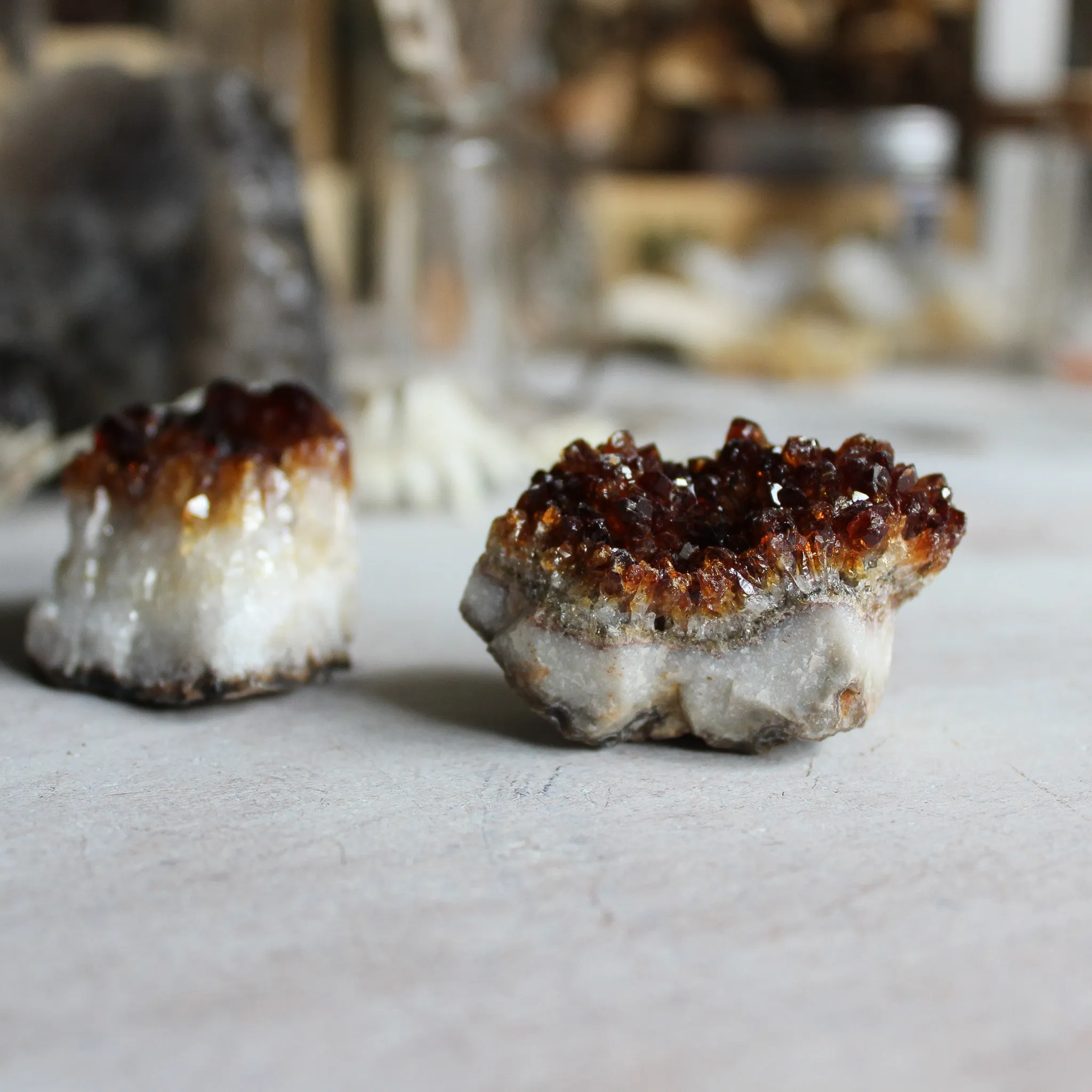 Citrine Crystal Clusters