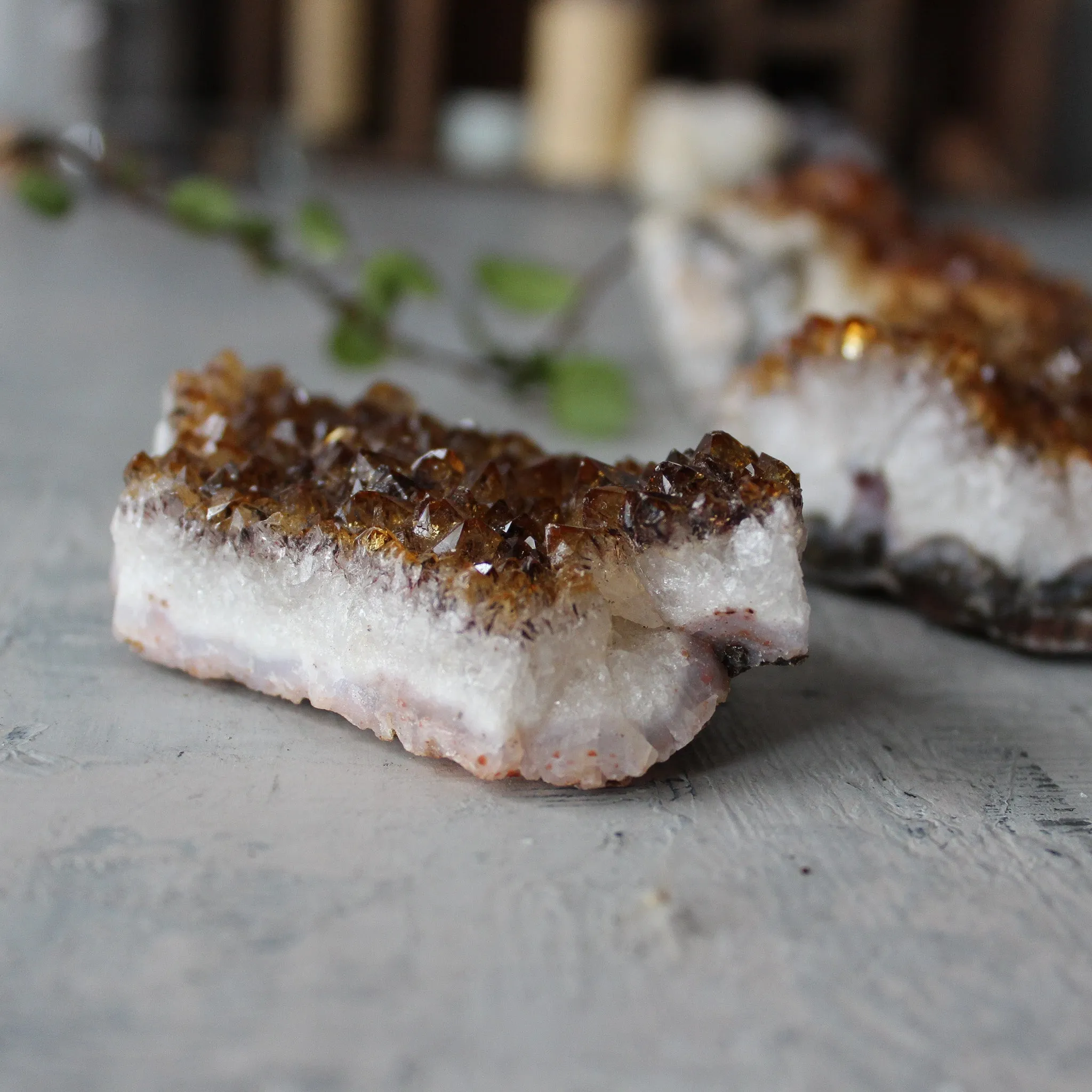 Citrine Crystal Clusters