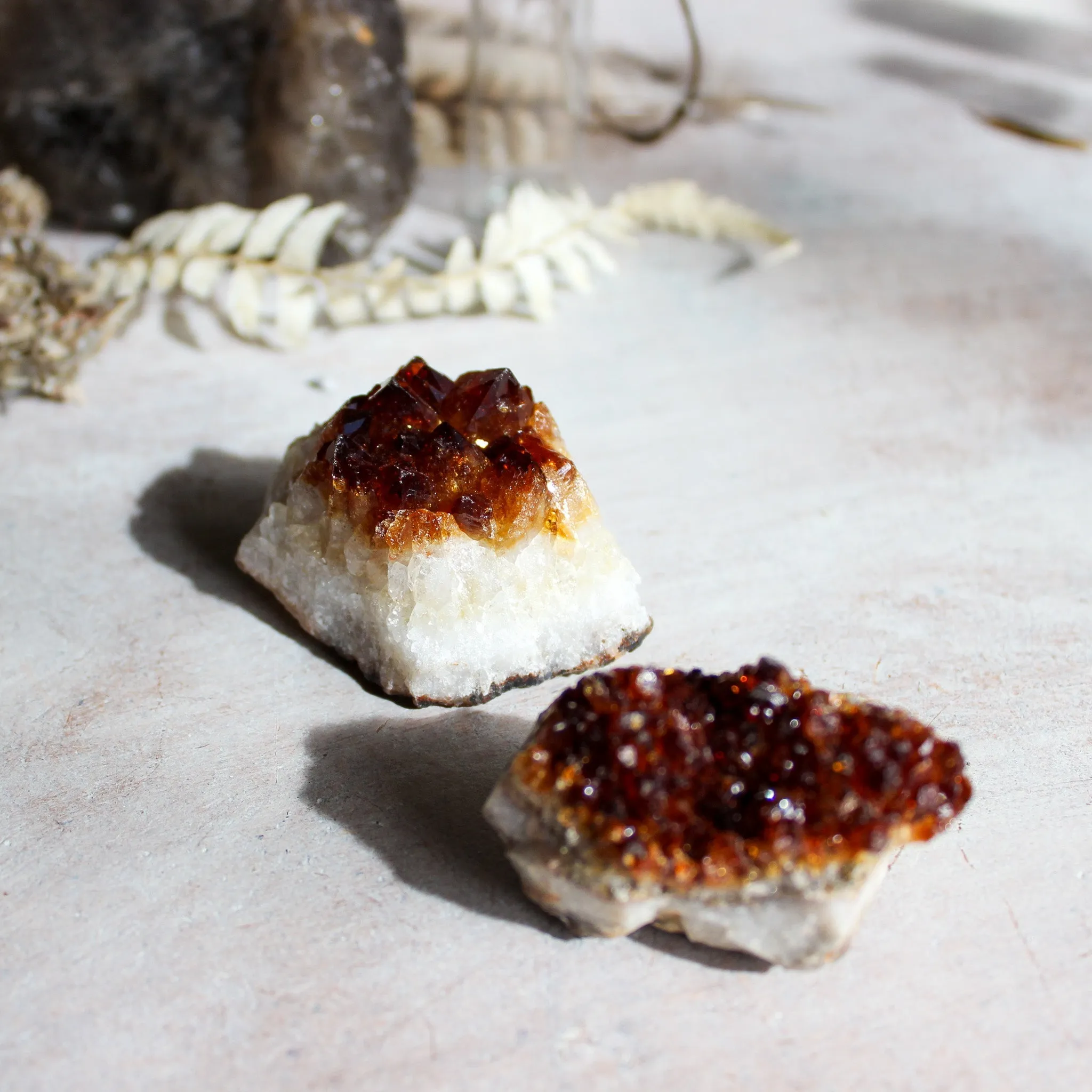 Citrine Crystal Clusters