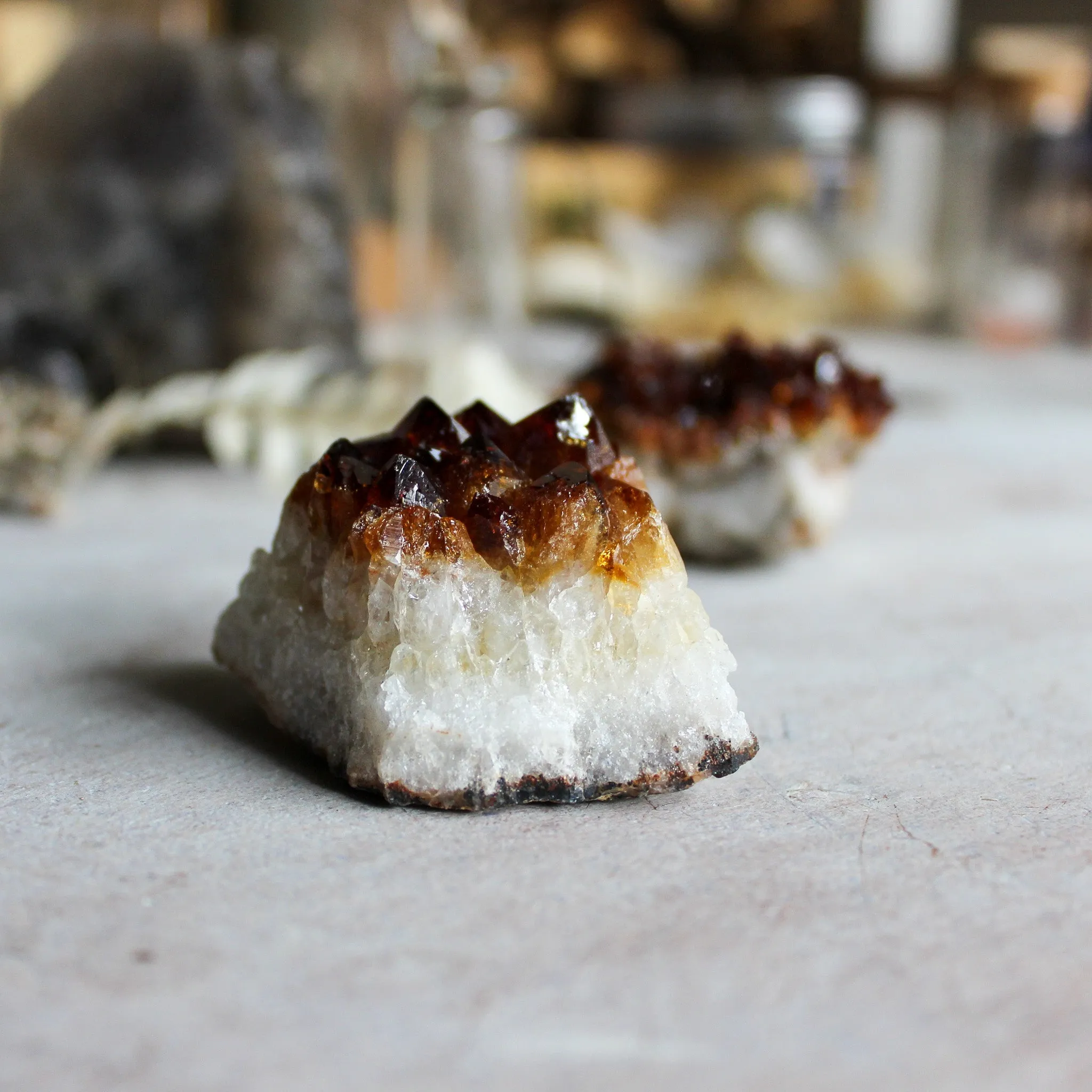 Citrine Crystal Clusters