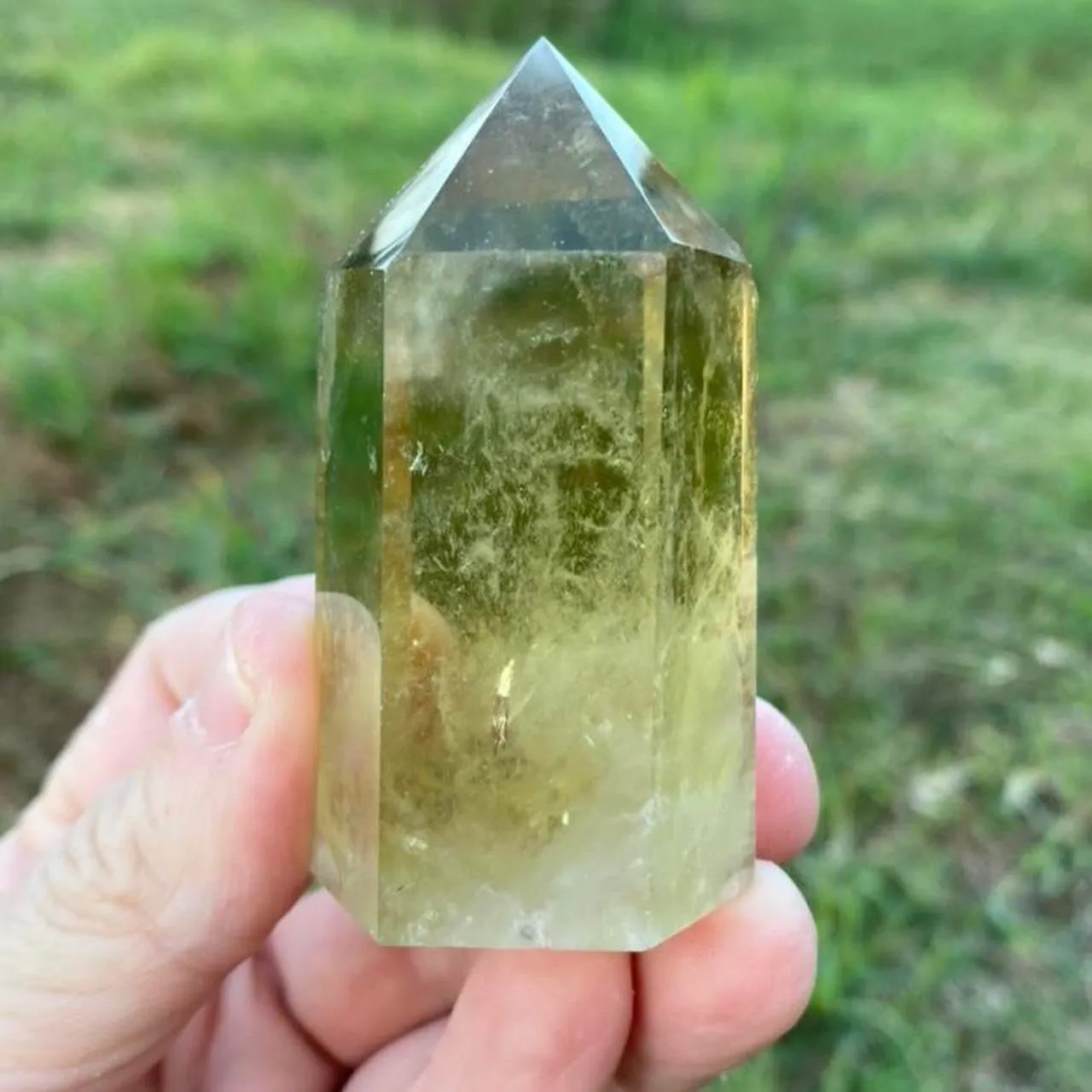 Citrine Crystal Tower Point Generator