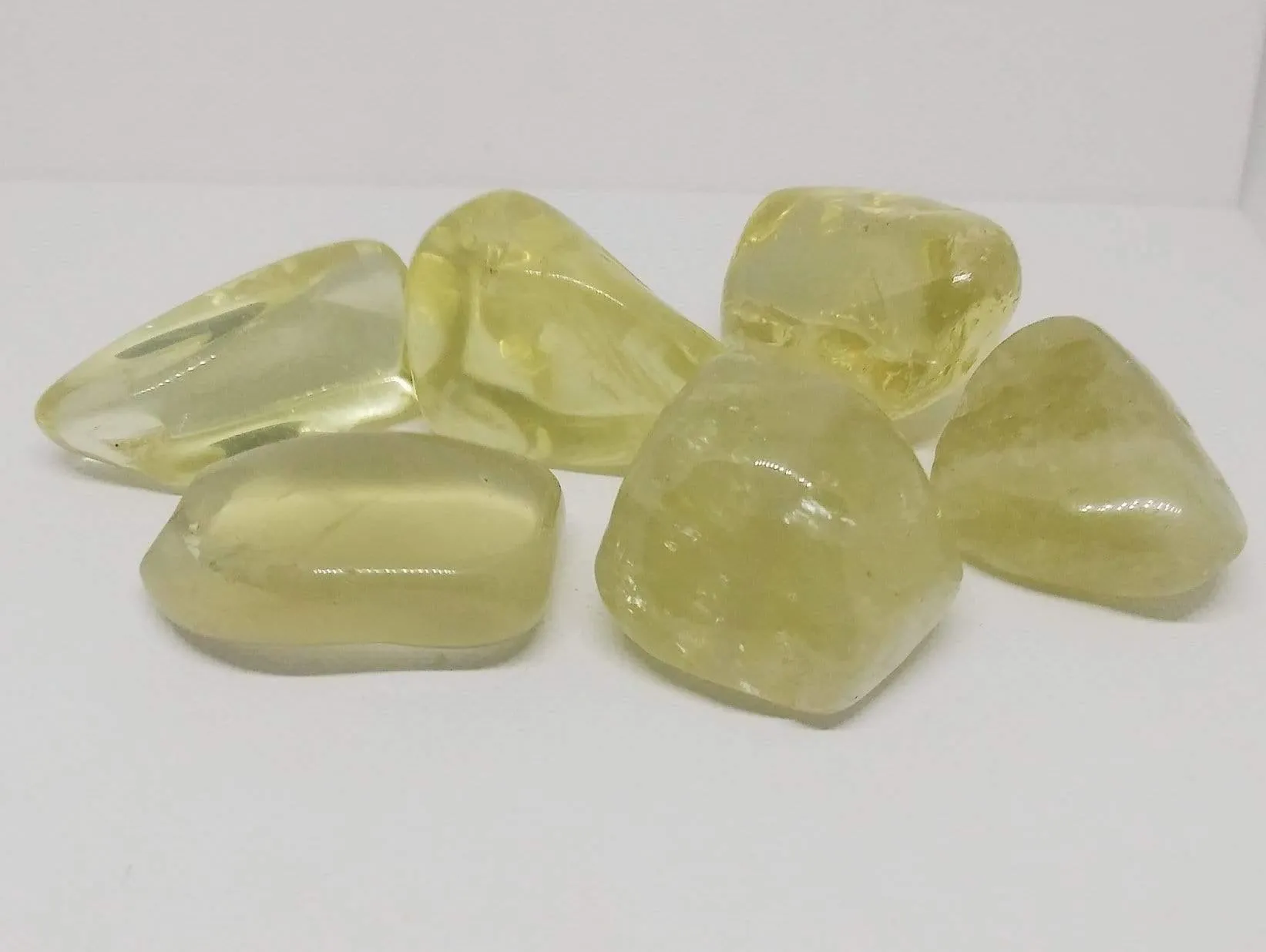 Citrine Natural Crystal Raw, Rough, Tumbled or a Set of Both Joy, Abundance and Light