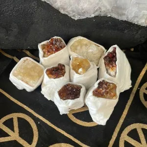 Citrine Raw Clusters (Heat Treated)