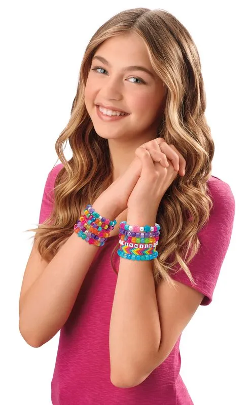 Cra-Z-Art Shimmer 'N Sparkle 2 In 1 Spin & Bead Friendship Studio