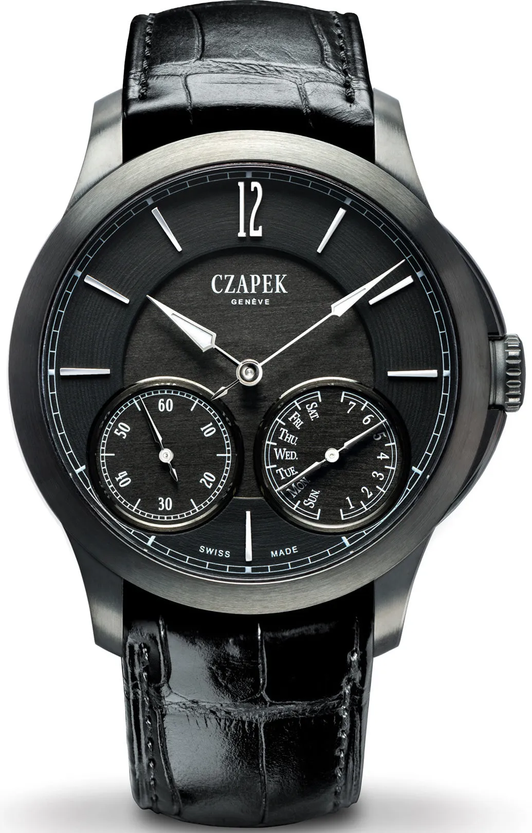 CZP Watch Quai des Bergues Guilloche Ricochet Titanium No.27bis Limited Edition