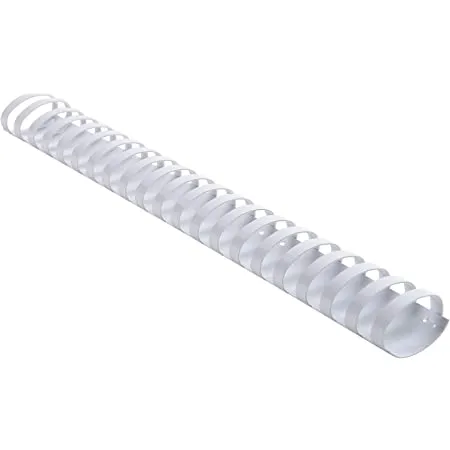 GBC BINDING COMB OVAL 21RG 32MM WHITE