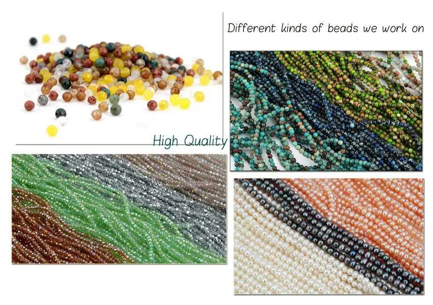 Graduated Stone Beads Boho Bracelet