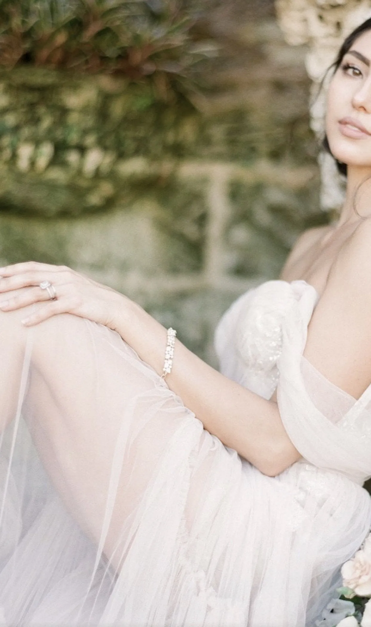 HANNAH Cubic Zirconia Bridal Bracelet