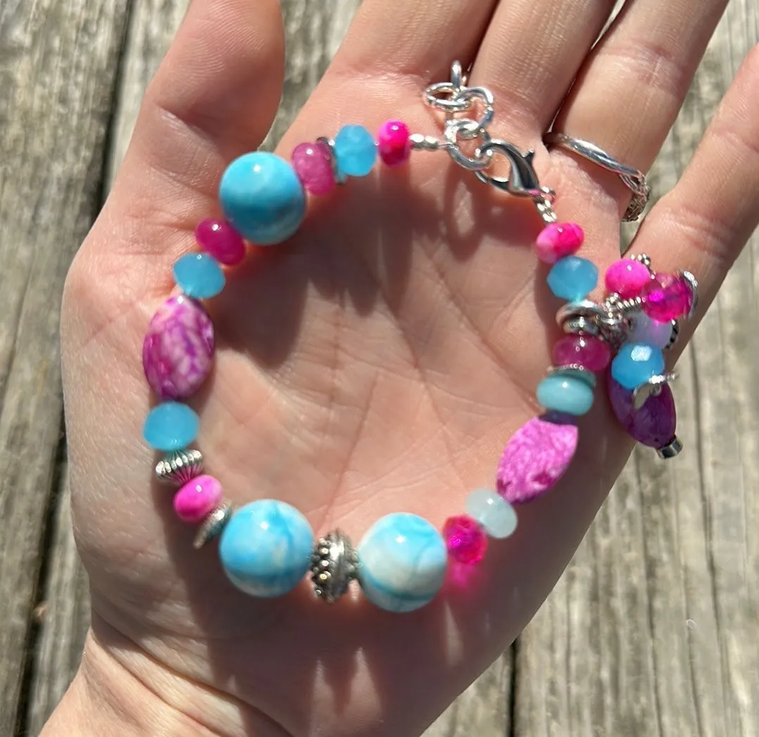 Howlite bracelet
