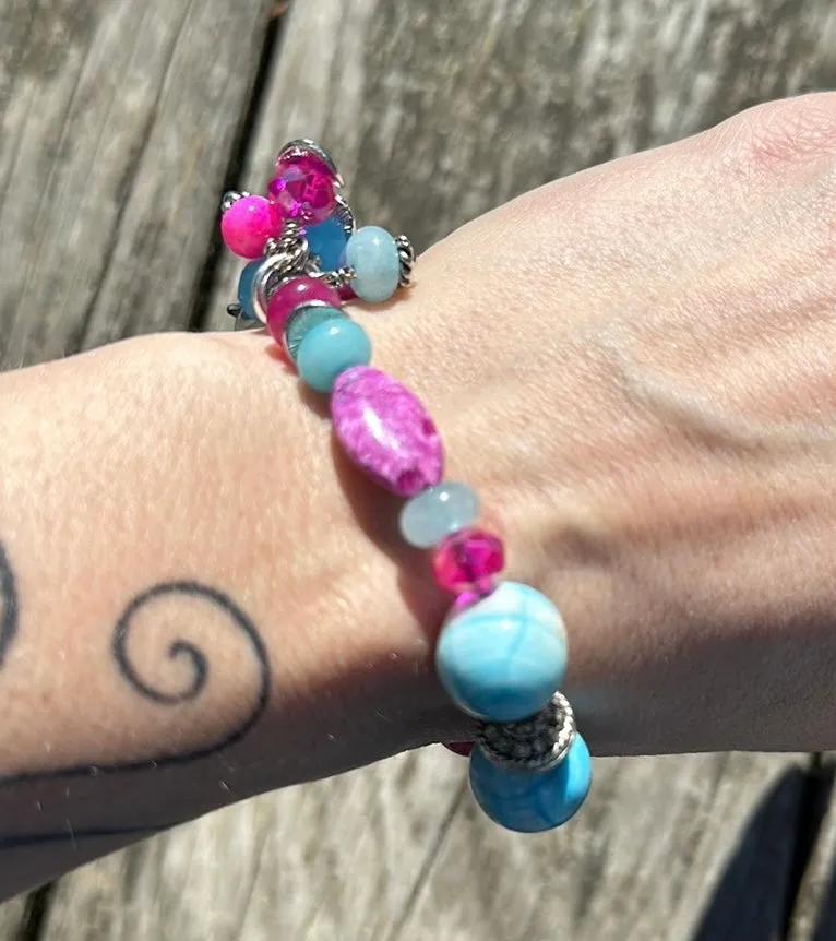 Howlite bracelet