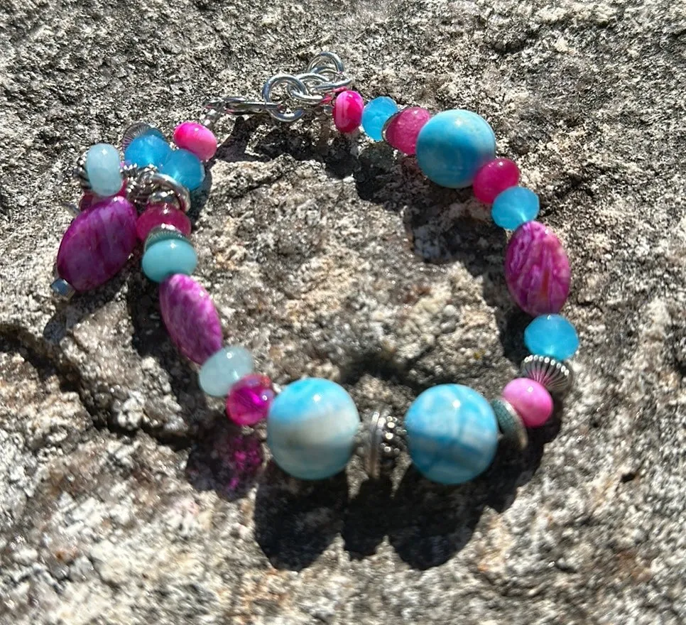Howlite bracelet