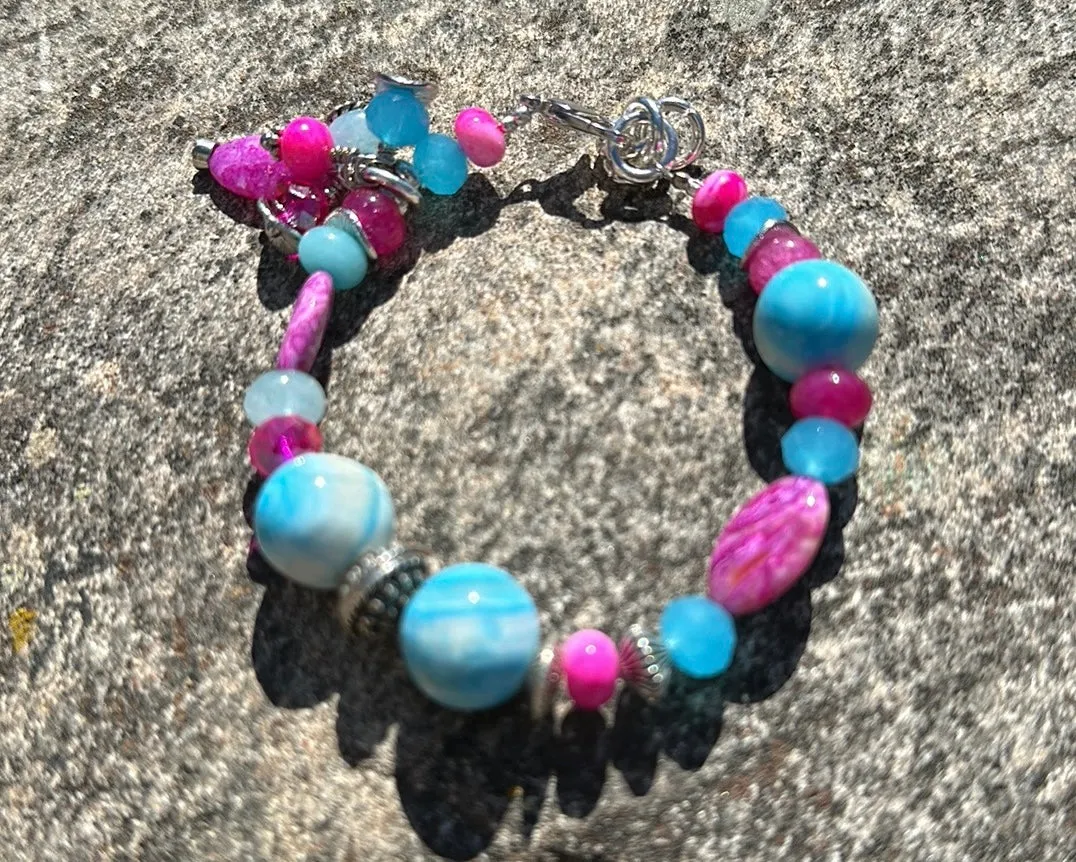 Howlite bracelet