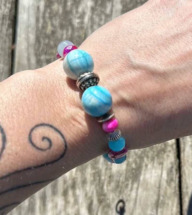 Howlite bracelet