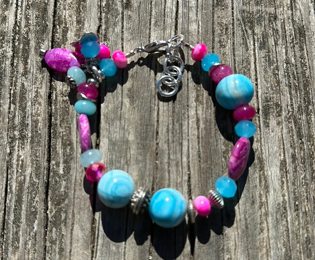 Howlite bracelet