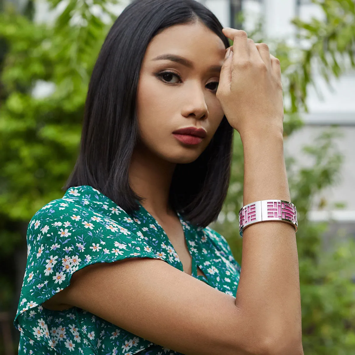 Huế Bangle - Celestial Blue