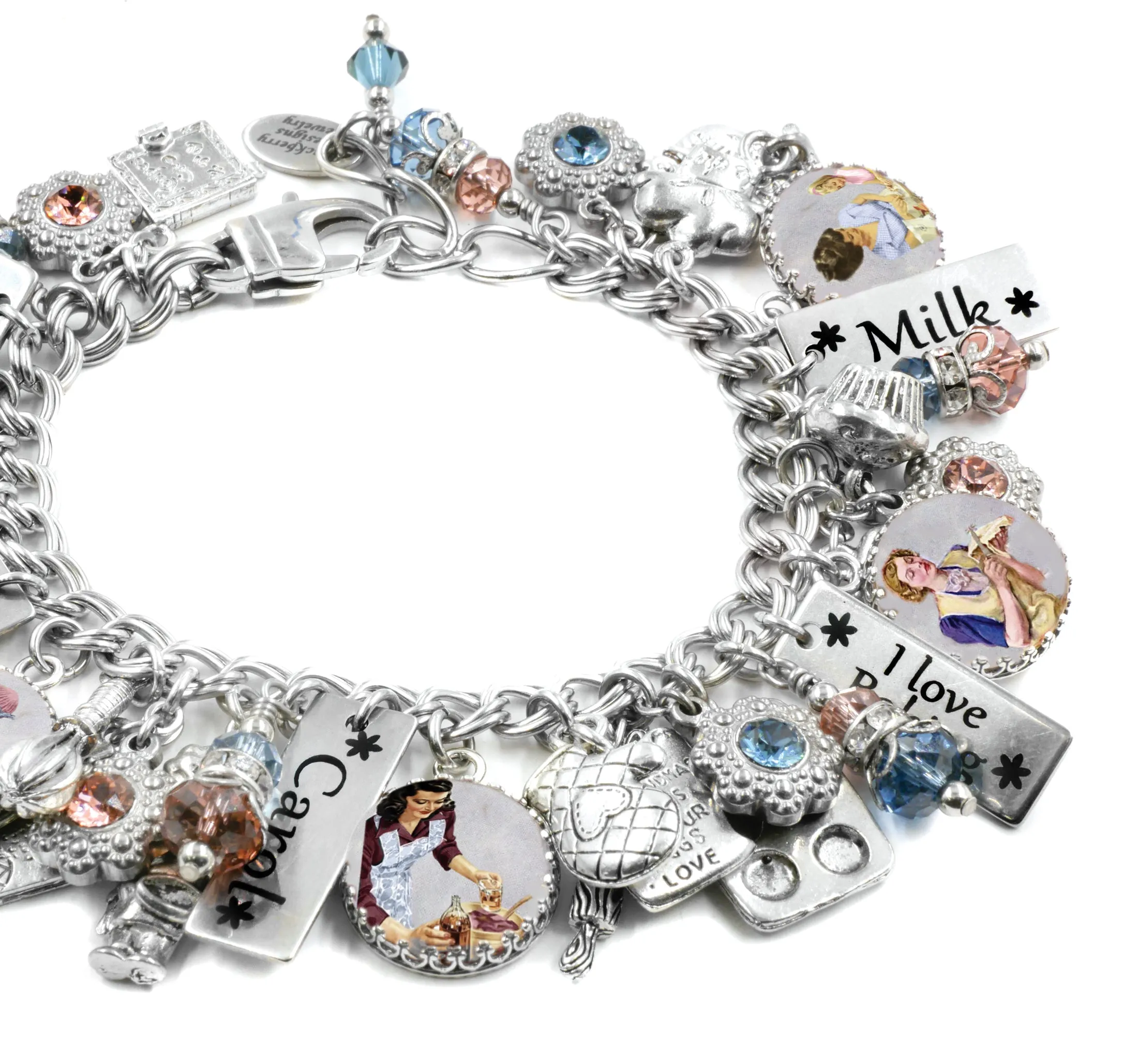 I love to Bake Charm Bracelet
